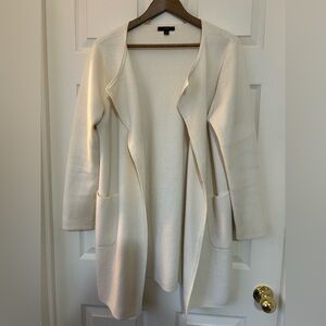 JCrew Vanessa Coatigan White/Off white